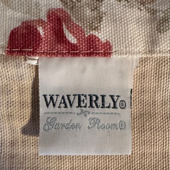 Waverly Accents Waverly Norfolk Garden Room Rosered Check Window